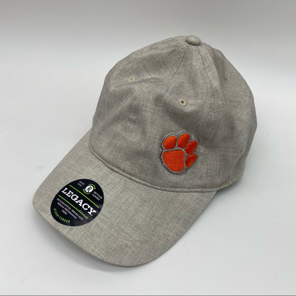 LEGACY Clemson Tigers Gray RECLAIM HAT New